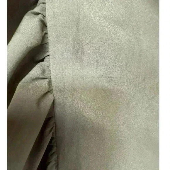 Banana Republic Khaki Green Sleeveless Sheath Ruffled Mini Dress Size XS - Picture 15 of 16